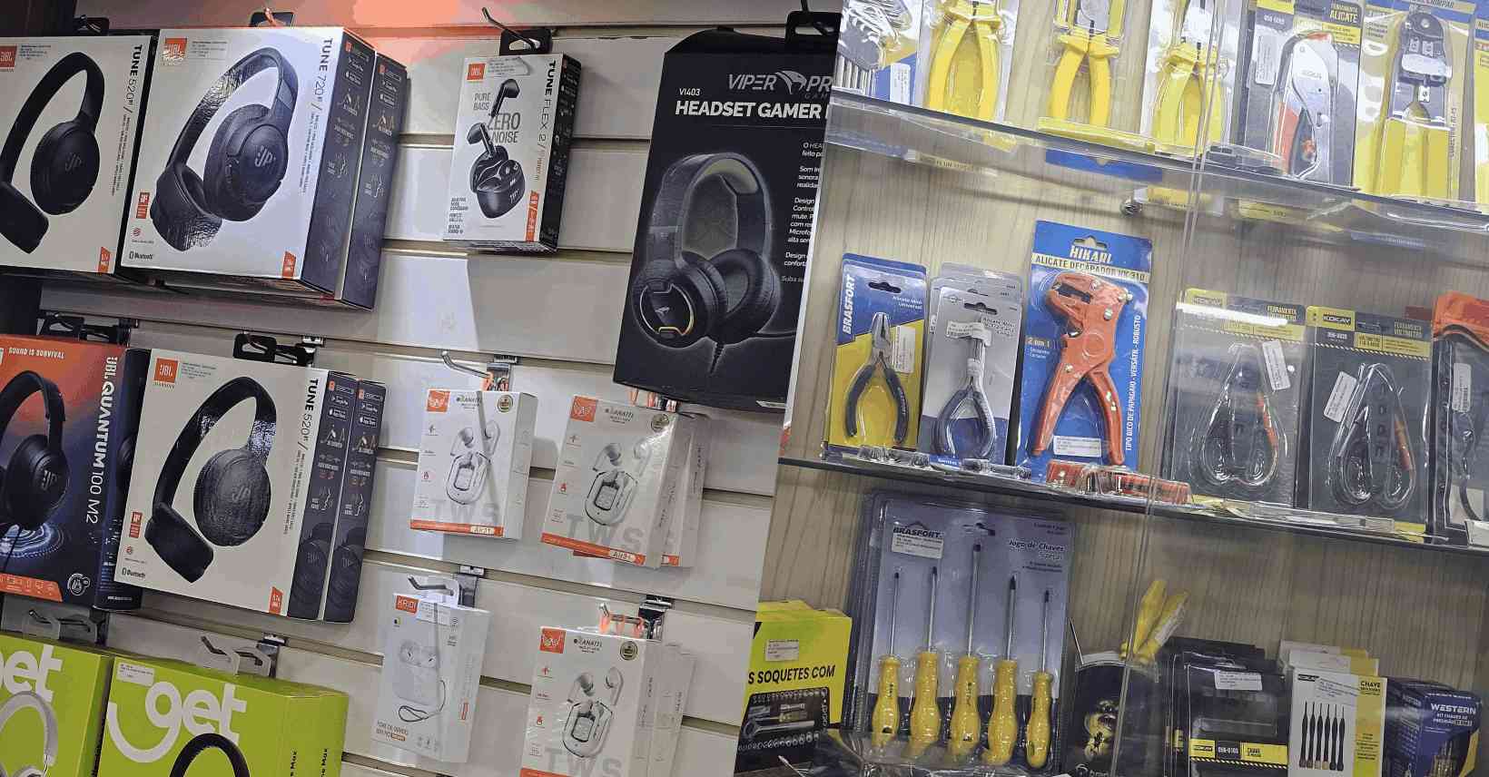 Produtos e Peças de Informática